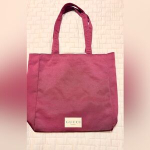 GUCCI Beauty Burgundy Tote Bag Recycled VIP Gift GWP Limited Edition